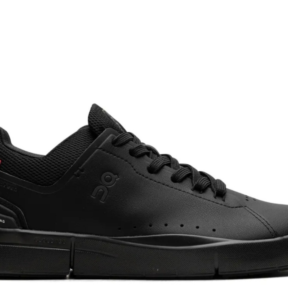 Size 7 - 🆕️Women's ON THE RODER Advantage Tennis Black Sneakers - Picture 6 of 14